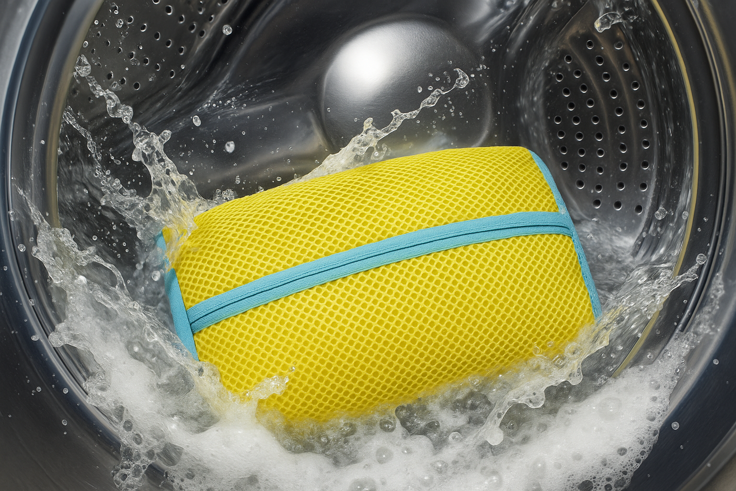 2K HD Realistic Shoe Washing Bag in Machine