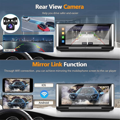 Next-Gen Portable Wireless Car Display Screen 10.6'' HD CarPlay/Android Auto