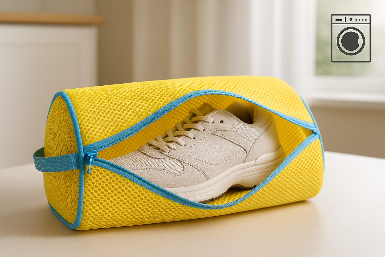 Enhanced professional shoe washing bag - with shoes inside